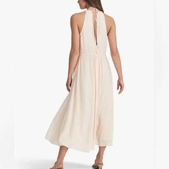 NWT REISS | $295 Marta Midi Dress Pink - Picture 5 of 8